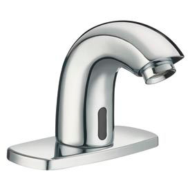 Sloan Valve 3362110 Sloan® SF-2150-4-BDM Sensor Activated Brass Faucet, Below Deck Mixing Valve, ADA Compliant image.