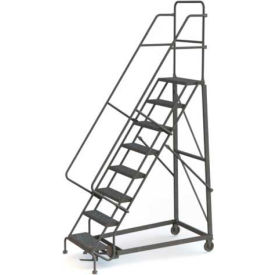 8 Step Grip Strut 600 Lb. Cap. Heavy Duty Steel Rolling Ladder - KDHD108242