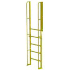Tri Arc Mfg UCL9006246 6 Step 90° Incline Ladder - 24"W Perforated - UCL9006246 image.