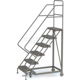 Tri Arc Mfg UKDEC106242 6 Step Configurable Forward Descent Rolling Ladder - Grip Strut Tread UKDEC106242 image.