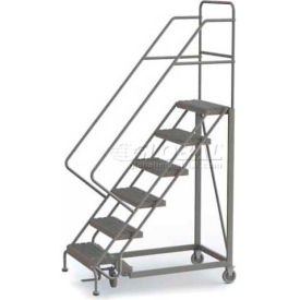 6 Step Configurable Forward Descent Rolling Ladder - Perforated Tread UKDEC106246