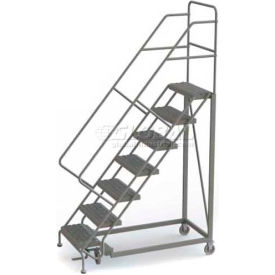 7 Step Configurable Forward Descent Rolling Ladder - Grip Strut Tread UKDEC107242