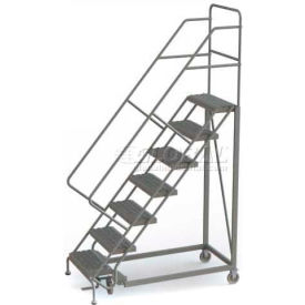7 Step Configurable Forward Descent Rolling Ladder - Perforated Tread UKDEC107246
