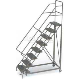 8 Step Configurable Forward Descent Rolling Ladder - Grip Strut Tread UKDEC108242