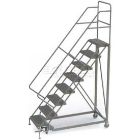 8 Step Configurable Forward Descent Rolling Ladder - Perforated Tread UKDEC108246