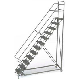 12 Step Configurable Forward Descent Rolling Ladder - Perforated Tread UKDEC112246