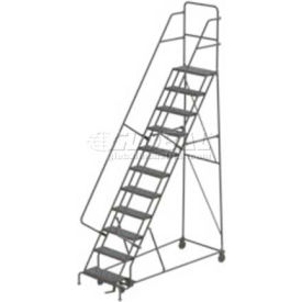 11 Step Steel Rolling Ladder - Perforated - UKDSR111246
