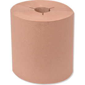 Tork® Universal Hand Towel Roll Notched 1-Ply 8"Wx 1000L Natural 1200Sheets/Roll 6 Rolls 