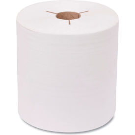 Tork® Advanced Hand Towel Roll Notched 1-Ply 8"W x 1000L White 1000Sheets/Roll 6 Rolls 