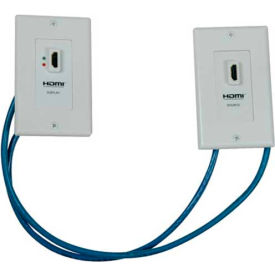 Trippe Manufacturing Company P167-000 Tripp Lite HDMI over Dual Cat5 / Cat6 Extender Wall Plate Kit F/F image.