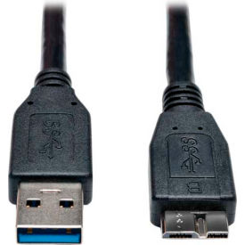 Tripp Lite 3ft USB 3.0 SuperSpeed Device Cable A Male to Micro-B Male Black