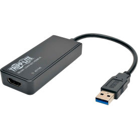Trippe Manufacturing Company U344-001-HDMI-R Tripp Lite USB 3.0 SuperSpeed to HDMI Dual Monitor External Video Graphics Card Adapter image.
