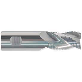 Star Tool Supply 15718 Made in USA Fine Cobalt Roughing End Mill 1-1/4" Dia 3/4" Shank 2" Flute 4-1/2" OAL image.