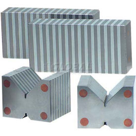 Star Tool Supply 1726003 Import Long Magnetic V Block (pair) 1-7/8" x 2-3/8" x 4-3/8" image.