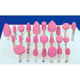 Star Tool Supply 1770050 Meda - Superior Import Mounted Point Kit Various Sizes - 1/8" Shank, Pink, 50 pieces image.