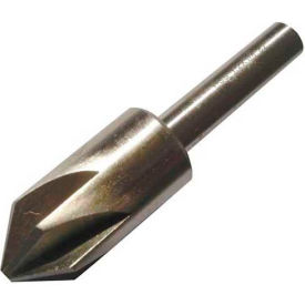 Star Tool Supply 5182321 Made in USA HSS 3 Flute Center Reamer Countersink 82° 1/2"x3/8"x2" image.