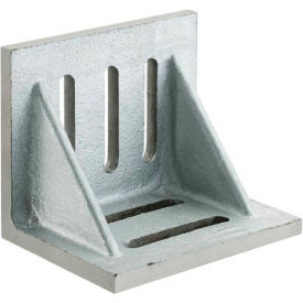 Imported Slotted Angle Plates - Webbed End - Ground Finish 6"" x 5"" x 4-1/2""