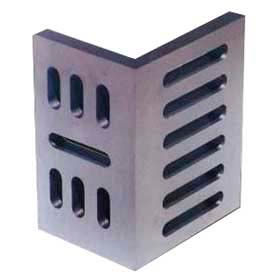 Star Tool Supply 6680120 Imported Slotted Angle Plates - Open End - Ground Finish 12" x 9" x 8" image.