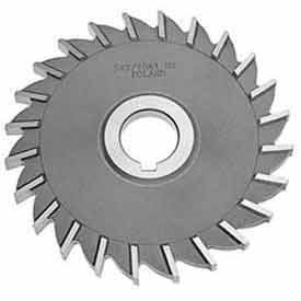 Star Tool Supply 8510847 Made in USA HSS Straight Tooth Side Milling Cutter 5" Dia X 15/32" Width 1-1/4" Arbor image.