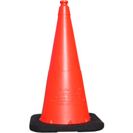VizCon TrafFix Devices 28" Enviro-Cone® with Base No Reflective Collar 8 lbs. Orange 