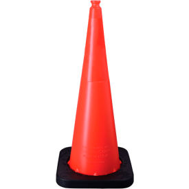 VizCon TrafFix Devices 36" Enviro-Cone® with Base No Reflective Collar 11 lbs. Orange 