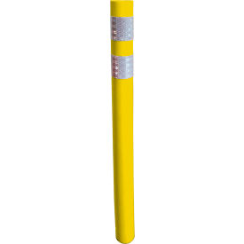 Traffix Devices Inc. 19023-YEB3-HIWH VizCon TrafFix Devices 36" X 3" Reflective Reboundable Delineator, Round, Yellow image.
