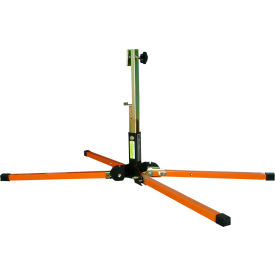 VizCon 22000 Series TrafFix Sign Stand with Step-N-Drop Legs & Universal Sign Holder Black/Orange