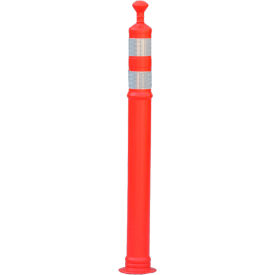 VizCon 42000 Series Grabber Tube® with 3"" Reflective Bands 42""H Orange