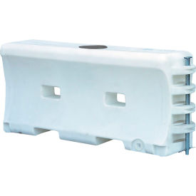 VizCon Water-Wall™ Traffic Barricade with T-Pin & Cotter Pin 72""L x 18""W x 32""H White