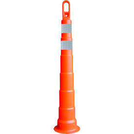 VizCon 46000 Series Looper Cone® with 3"" Reflective Bands 42""H Orange