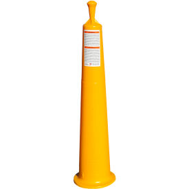 VizCon Roof Edge Delineator™ Cone without Base 39""H Yellow