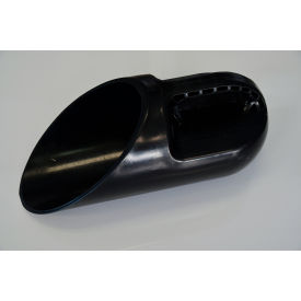 Trynex International 83879 TurfEx Hand Scoop For Turfex Boxes, Black, 9-1/2"L x 7"W x 5"H, 2 Capacity Lbs., Stack image.