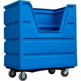 TechStar Plastics Bulk Handling Starcart™ 37 Cu. Ft. Blue