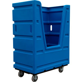 TechStar Plastics Bulk Handling Starcart™ 46 Cu. Ft. Blue