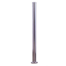 Turnstile Security Systems Inc 1011-M Barrier Post - Mirror Chrome image.