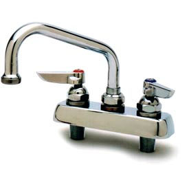 T & S Brass B-1113*****##* T&S Brass B-1113 Workboard Faucet - 12" Swing Nozzle image.
