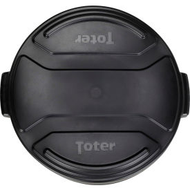Toter® Round Trash Can Lid 32 Gal. Cap. Black