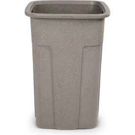 Toter SSC50-00GST Toter Slimline Trash Can, 50 Gallon, Greystone image.