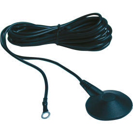 Transforming Technologies Low Profile Floor Mat Ground Cord Male Snap 15L No Resistor 