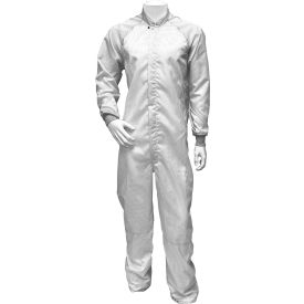 Transforming Technologies TX4000 ESD Cleanroom Apparel Coverall XS White