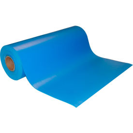 Transforming Technologies VinylSTAT B 3 Layer Vinyl Table Mat Full Roll 600" x 36" x 0.125" Blue 