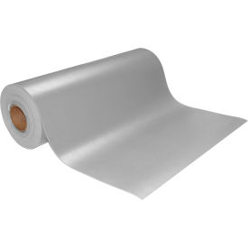 Transforming Technologies VinylSTAT B 3 Layer Vinyl Table Mat Full Roll 600" x 48" x 0.125" Gray 