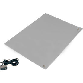 Transforming Technologies VinylSTAT C Homogenous Vinyl Table Cut Mat w/Hardware60"x24"x0.093"Gray 