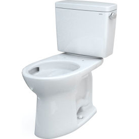 Toto CST453CEFG#01 Toto® Drake® II 1.28 GPF Round Bowl Design Toilet, 17-1/4"W x 26-1/2"D x 30"H, Cotton image.