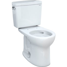 Toto CST775CSFG#11 Toto® Drake® 1.6 GPF Round Bowl Toilet, 17-3/16"W x 26-3/8"D x 30-1/8"H, Colonial White image.
