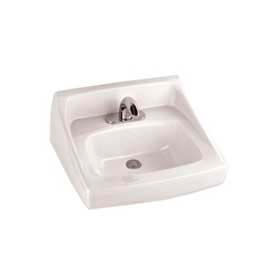 Toto LT307-01 Toto® LT307-01 1-Hole Wall Mount Lavatory Sink, Cotton White image.