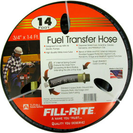 Fill-Rite FRH07514 Fill-Rite FRH07514, 3/4" x 14 Retail Hose Designed for Use with All Electric Pumps image.