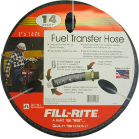 Fill-Rite FRH10014 Fill-Rite FRH10014, 1" x 14 Retail Hose Designed for Use with All Electric Pumps image.