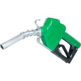 Fill-Rite N075DAU10 Fill-Rite N075DAU10, 3/4" Auto Nozzle with Hook, Diesel, Green, 2.5-14.5 GPM, End of Delivery Hose image.