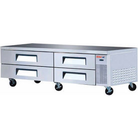 Turbo Air Inc TCBE-82SDR-N Turbo Air TCBE-82SDR Super Deluxe Series - Chef Base 82"W - 4 Drawers image.